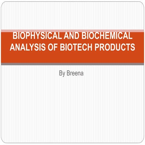 biophysical  &biomedical analysis.pptx