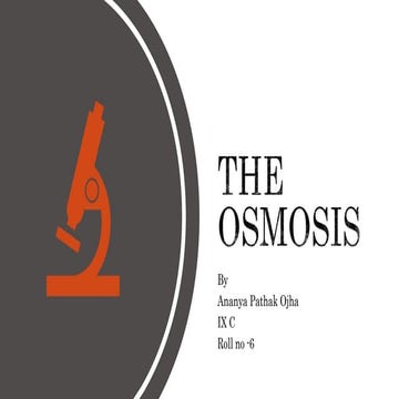 Osmosis