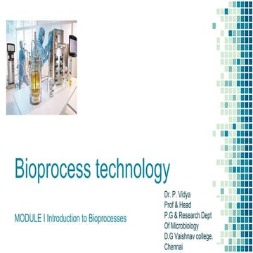 bio process tech III 2022. fermentation types
