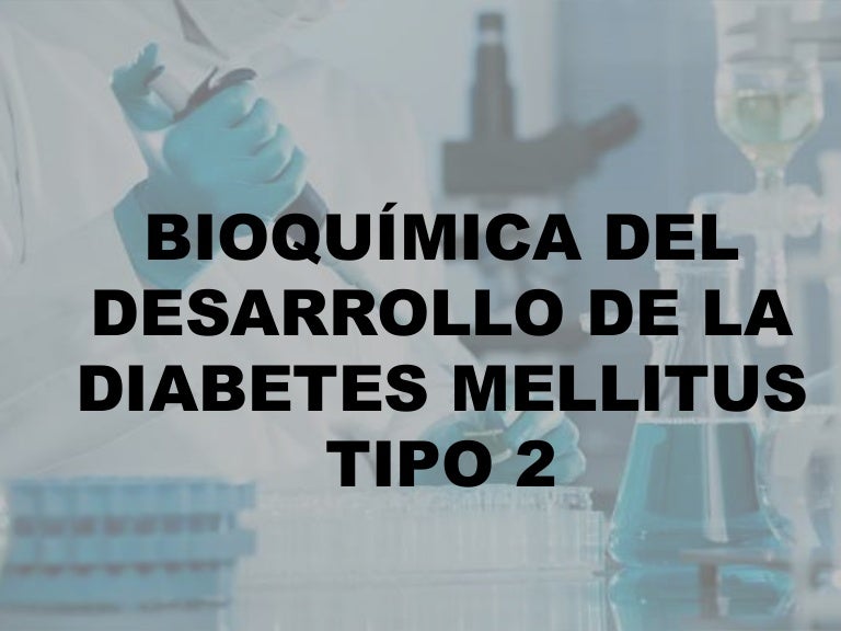 Bioquímica del desarrollo de la diabetes mellitus tipo 2