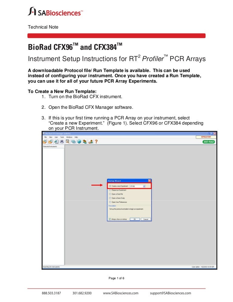 Bio Rad Cfx96 Manual , Instruction Manual – IXWPY