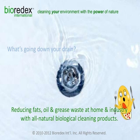Bioredex Biological Cleaners for Home & Commercial Use