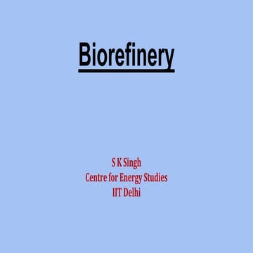 Biorefinery