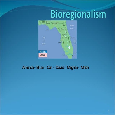 Bioregionalism