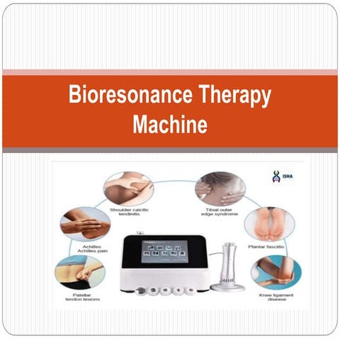 bioresonance therapy and bioinformatics. | PPTX