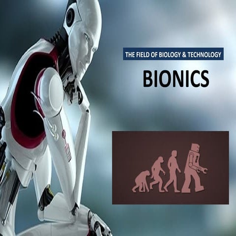 BIO ROBOTICS- Bio-robotics is a multidisciplinary field that combines biology...