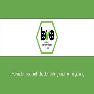 Bio routing  - DKNOG9