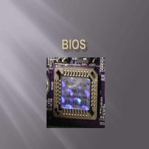 Memoria rom bios | DOCX