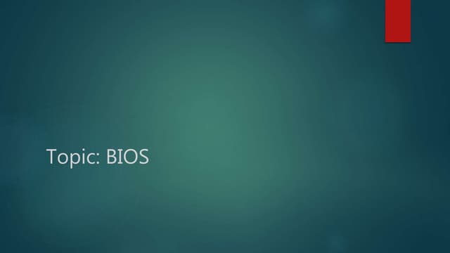 Bios