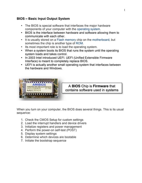 Bios