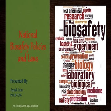 Biosafety