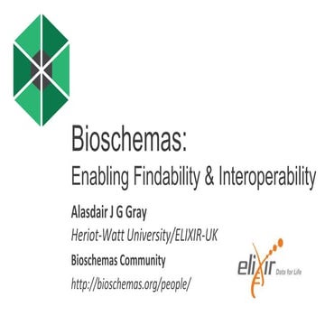 Bioschemas overview