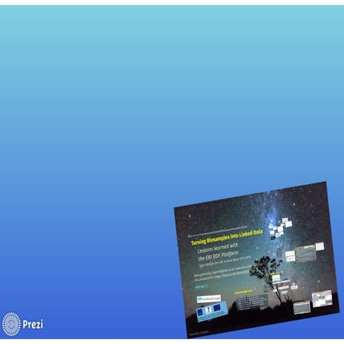 BioSD Linked Data: Lessons Learned