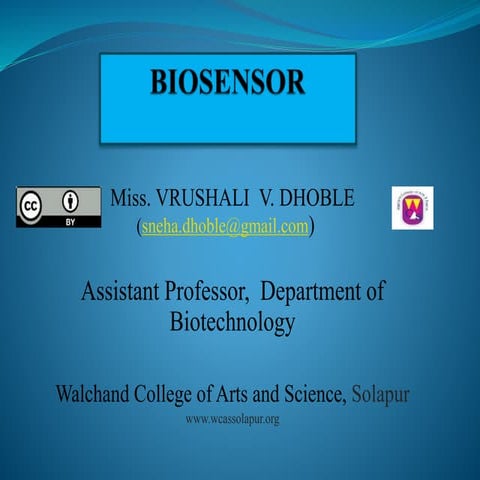 Biosensor | PPTX