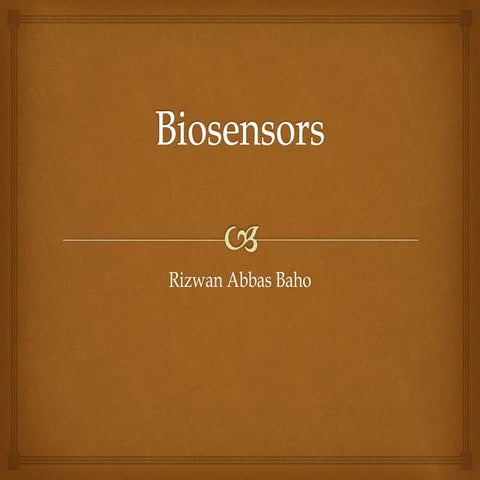 Biosensors