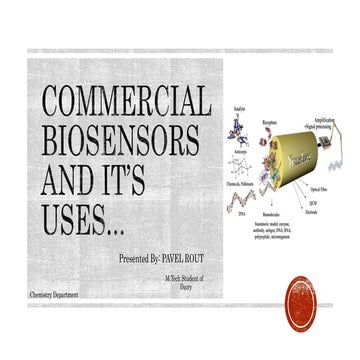 Biosensors and It's application