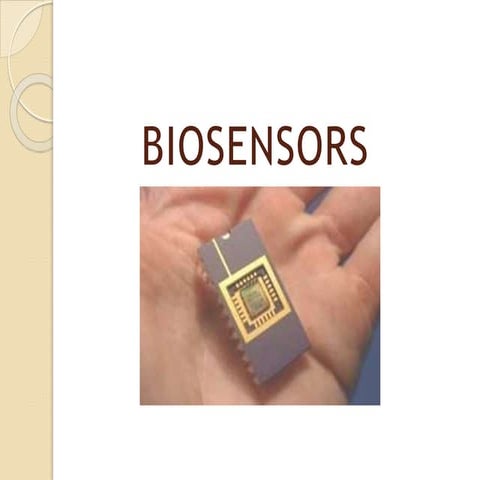 Biosensors An analytical Device 