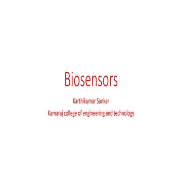 Biosensors  