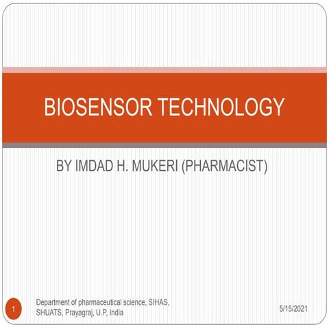 Biosensor technology