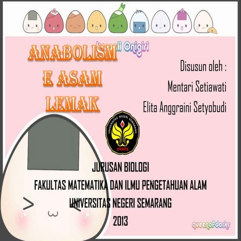 Biosentesis asam lemak 