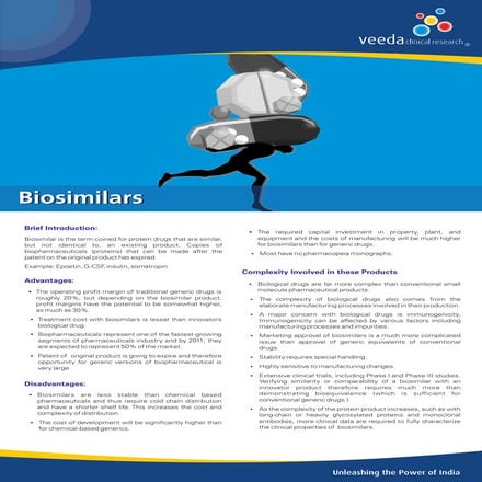 Biosimilars Advantages and Disadvantages