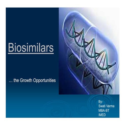 Biosimilars
