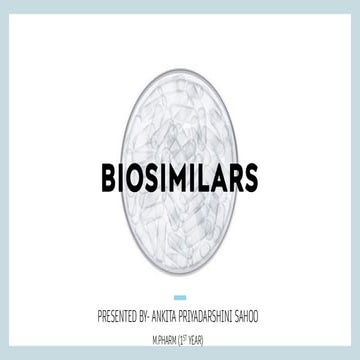 biosimilars and difference between chemical generic and biosimilars