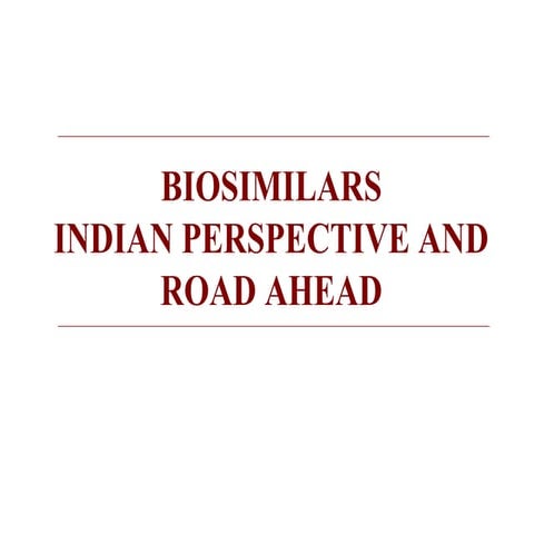Biosimilars