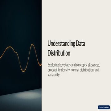 Biostatistics distribution powerpoint presentation | PDF