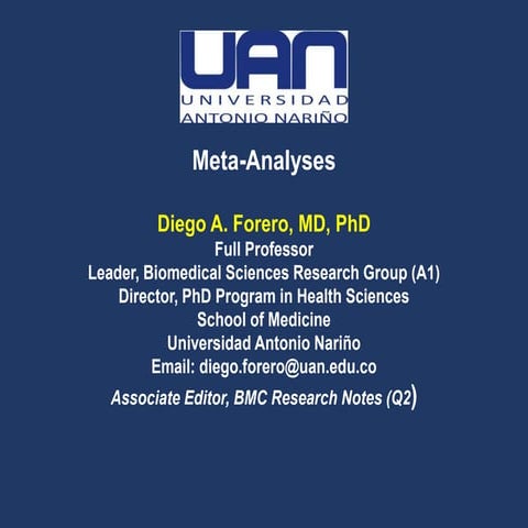 systematic review and metaanalysis | PPTX