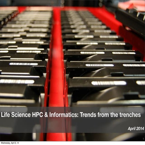 BioTeam Trends from the Trenches - NIH, April 2014