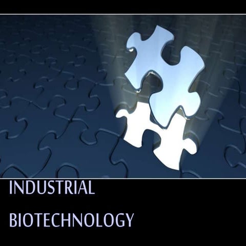 Biotechnology - Industrial or white biotechnology