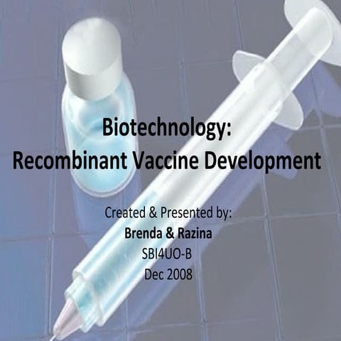 Biotech Vaccine School
