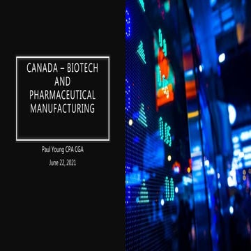 Biotech and Pharmaceutical| June 2021 