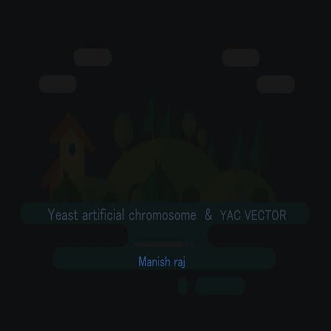 Biotechnology: Yeast Artificial Chromosome Cloning Vector