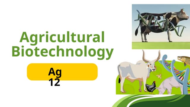 Advancements of Biotechnology in Animal Science.pptx