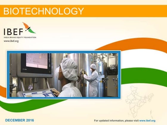 Development of biotechnology in india | PPT
