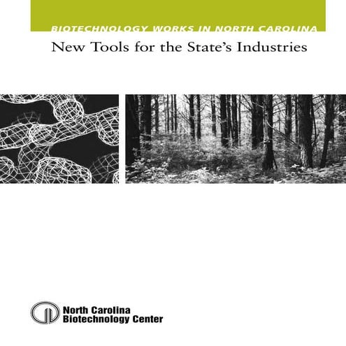 Biotechnology at work new tools