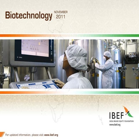 Biotechnology in India | PPTX