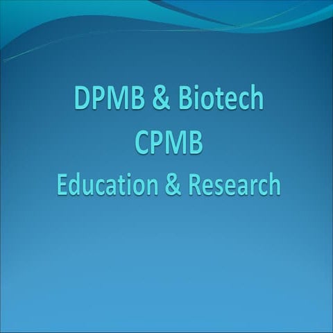 Biotech research at  tamil nadu agricultural university 2011