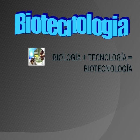 Biotecnología