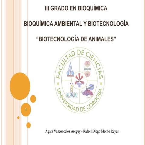 Biotecnología Animal