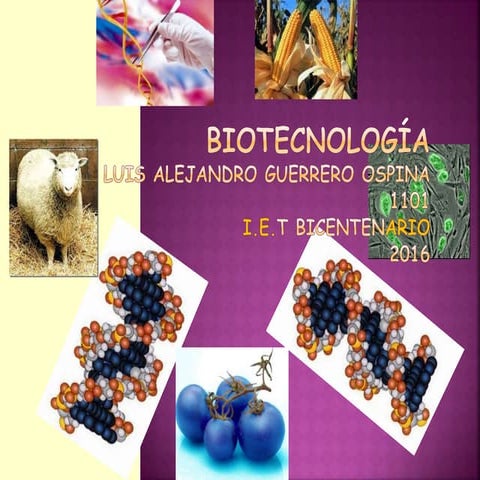 Biotecnologia Exposicion
