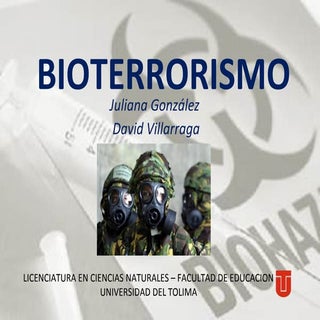 Bioterrorismo