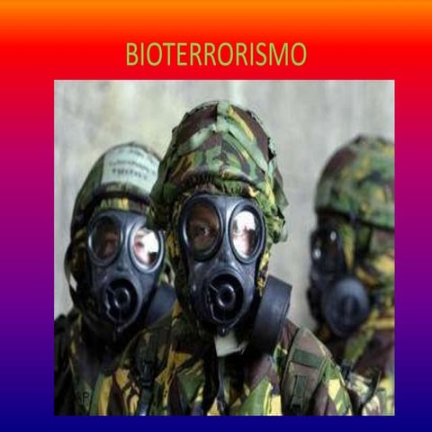 Bioterrorismo | PPTX