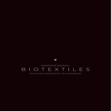 Biotextile Maker Camp | PDF