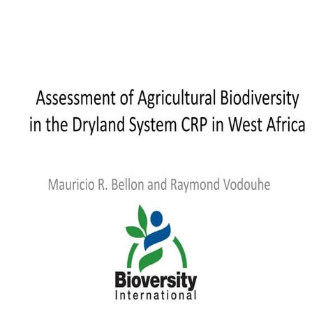 Day 1_Session3_TRIPS_WASDS_Bioversity summary report and planned activities i...