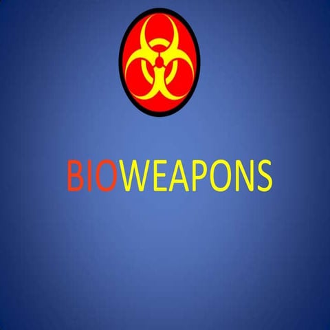 Bioweapons 2 | PPTX