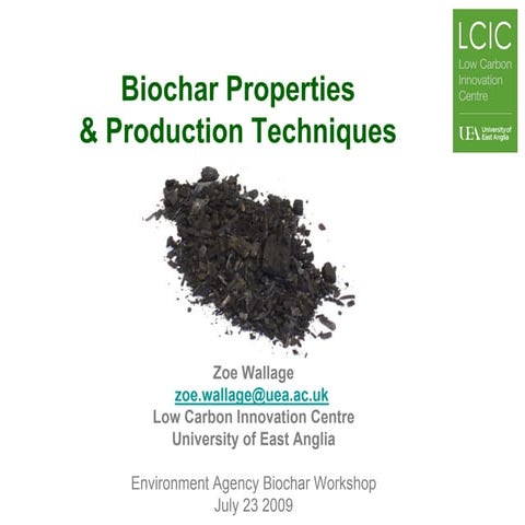 Bio w properties & production techniques z wallage