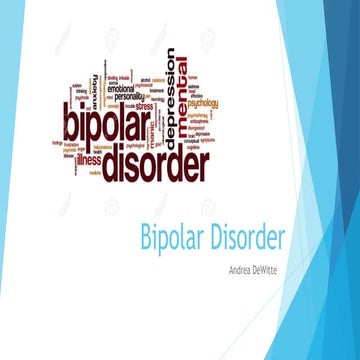 Presentation on Bipolar disorder | PPTX